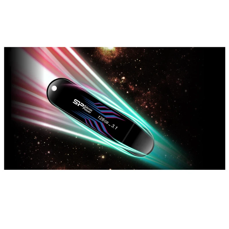 فلش مموری سیلیکون 128 گیگابایت Blaze B10
