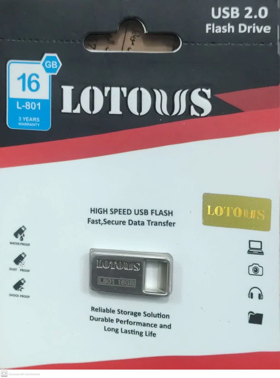 فلش مموری لوتوس مدل L-801 ظرفیت 16 گیگابایت