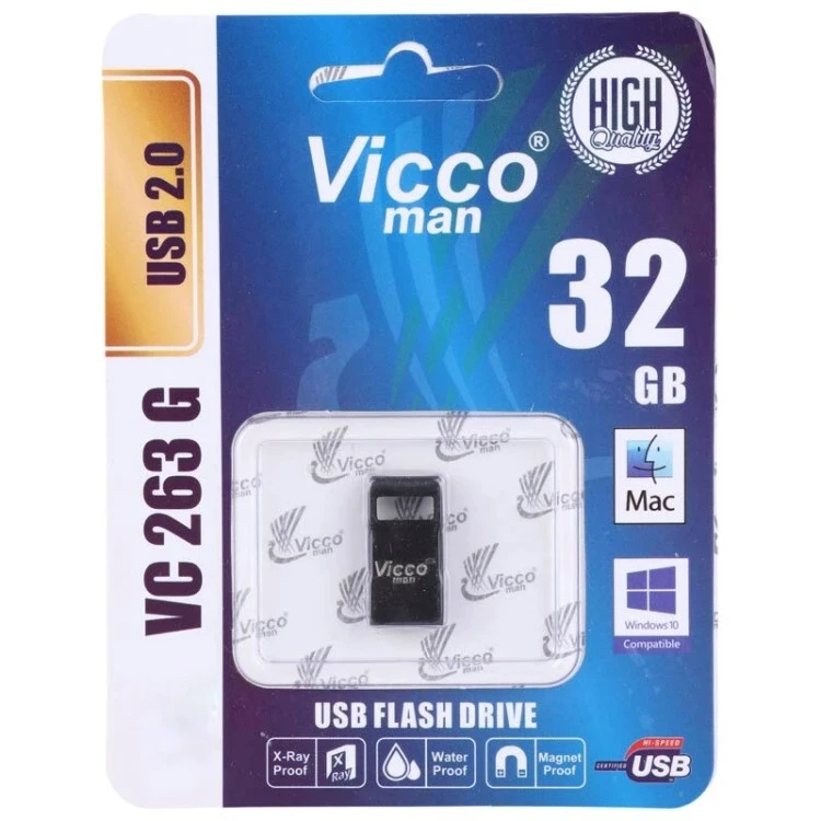 فلش مموری ویکومن مدل VC263G ظرفیت32 گیگابایت با رابط USB2.0