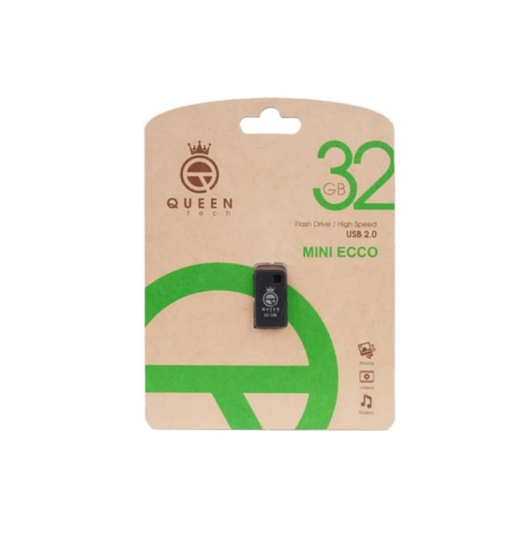 فلش مموری ۳۲ گیگابایت کوئین تک مدل MINI ECCO ظرفیت