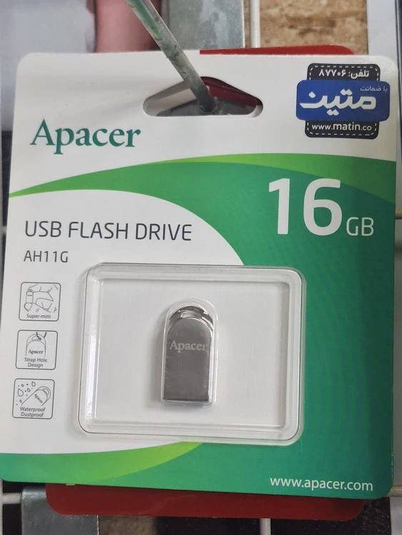 فلش ۱۶گیگ apacer