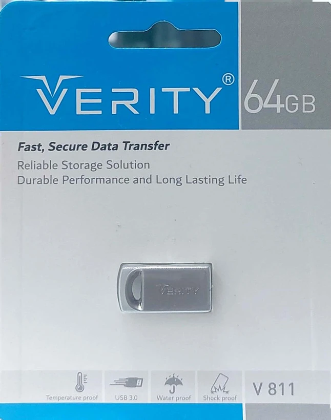 فلش ۶۴ گیگ وریتی VERITY V811 64GB USB3.0