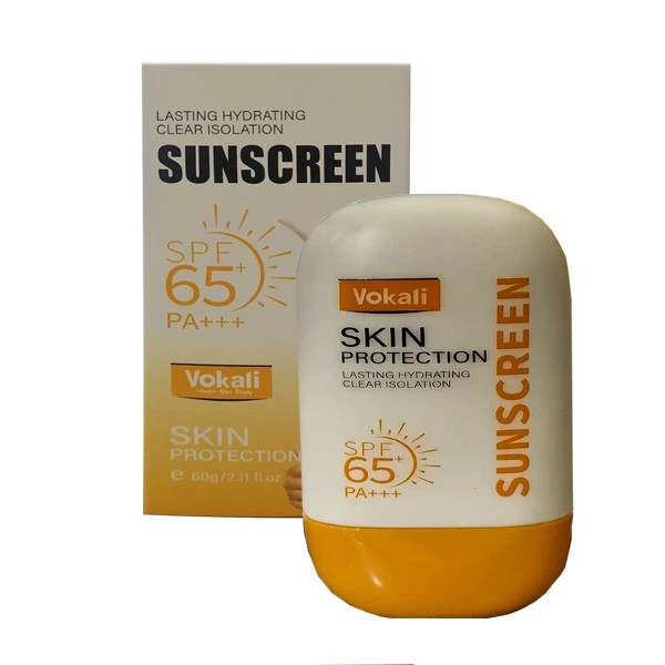 فلوئید ضد آفتاب بدون رنگ SPF65 وزن 60 گرم