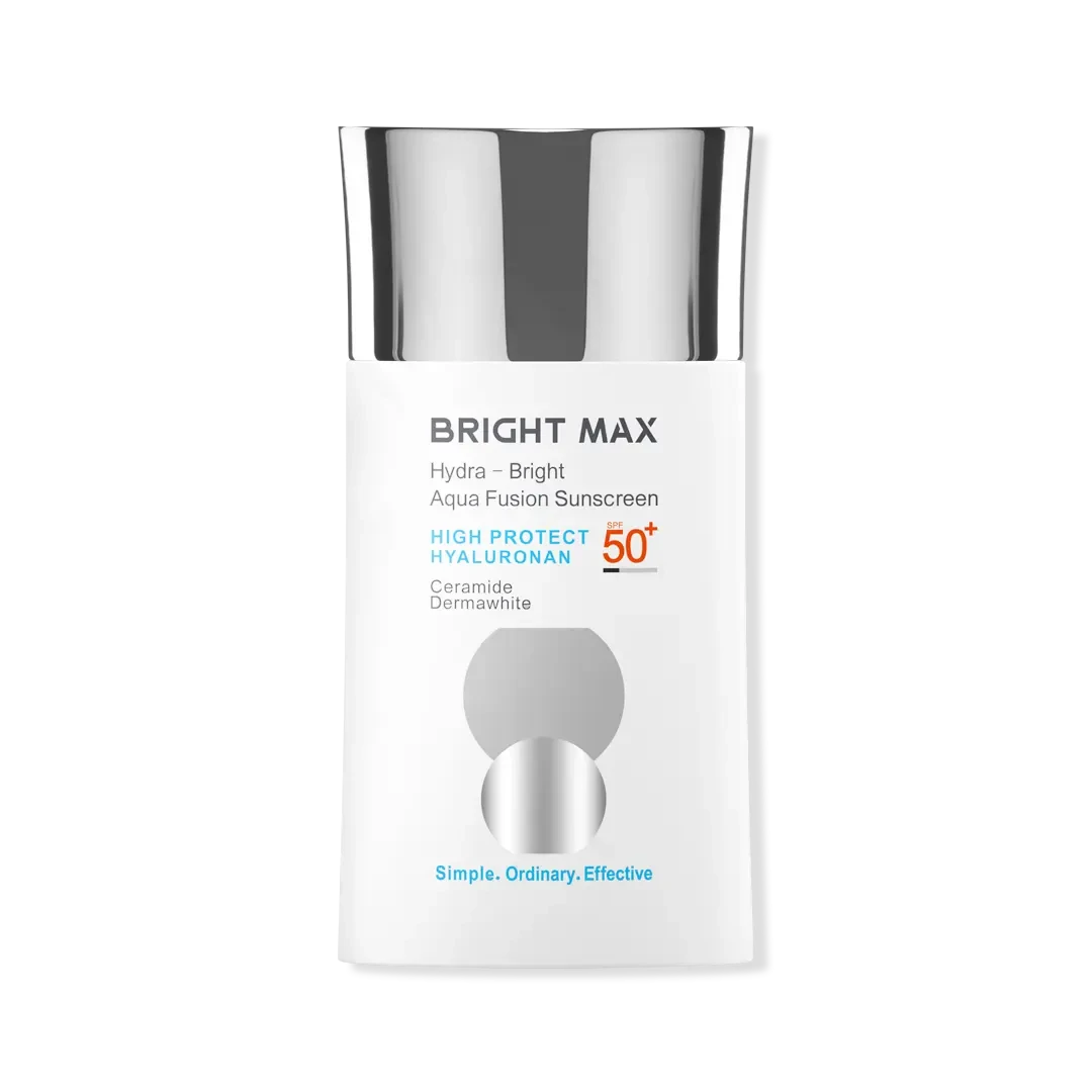 فلوئید ضد آفتاب برایت مکس دارای spf50 حجم 50 میلی لیتر