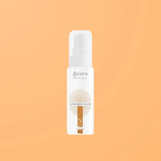 فلوئید ضد آفتاب رنگی SPF50 راکوتن