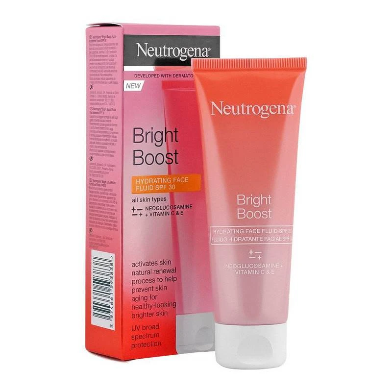 فلوئید ضد آفتاب نوتروژینا مدل Bright Boost حجم 50 میلی لیتر