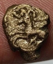 فلوس بسیار کمیاب اشکانی با نقش قوچ