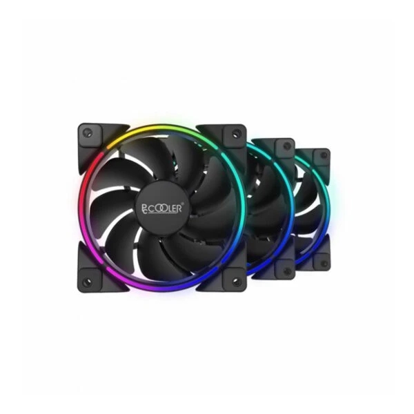 فن کیس PCCooler مدل CORONA 3-in-1 FRGB