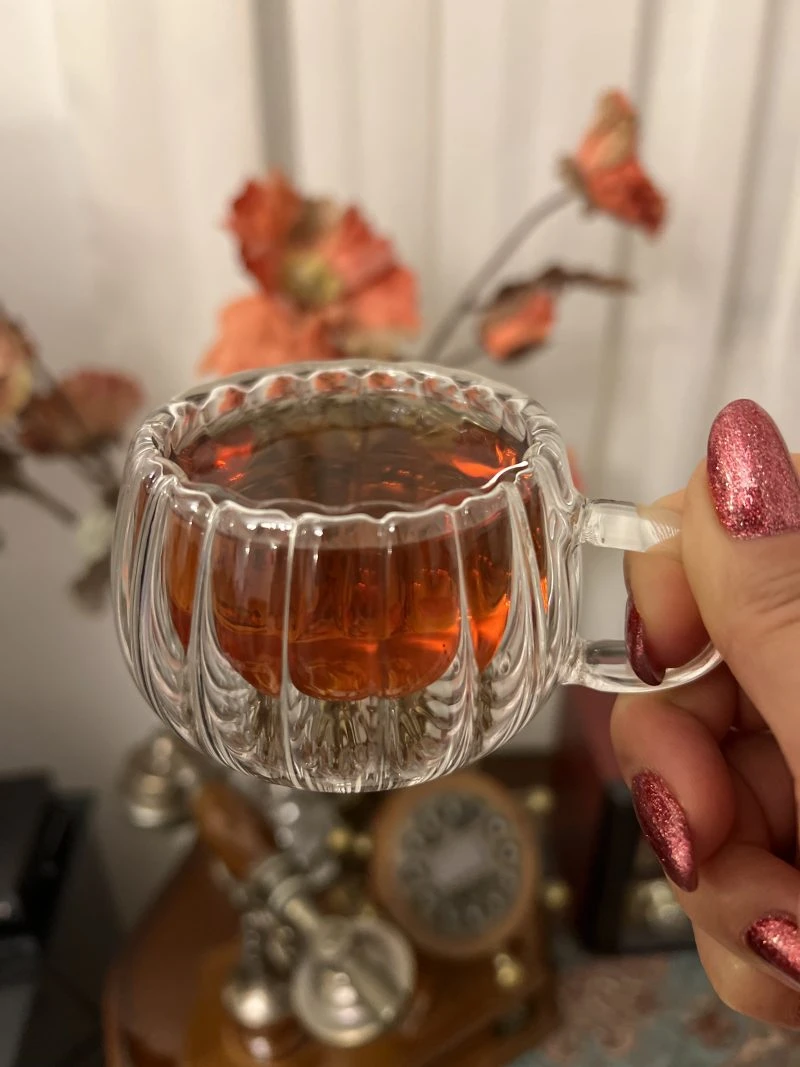 فنجان قهوه خوری پیرکس دوجداره