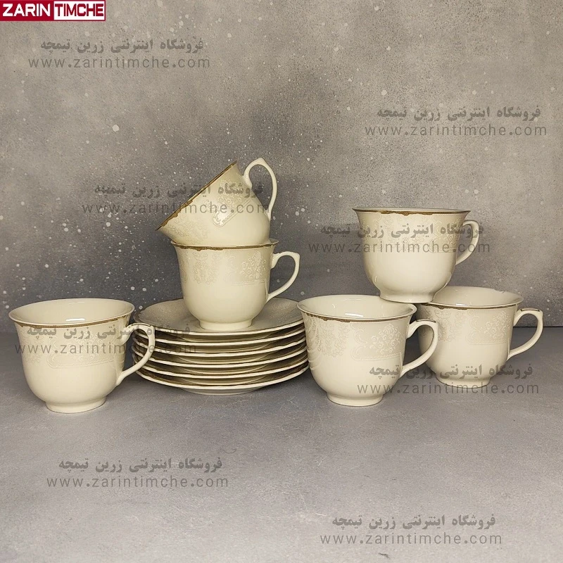 فنجان و نعلبکی چایخوری برند اودیسه کد 699