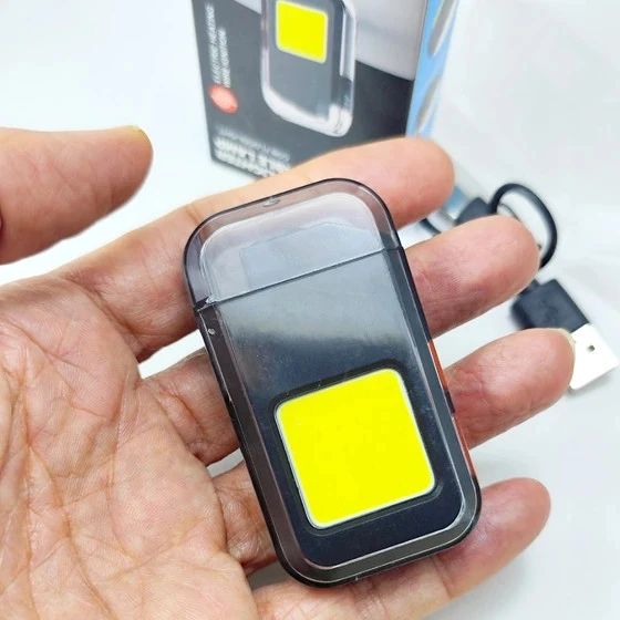 فندک الکتریکی چند حالته چراغ دار COB