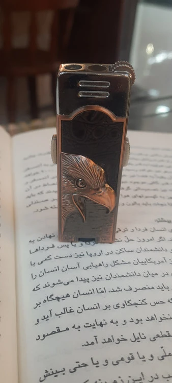 فندک حکاکی عقاب