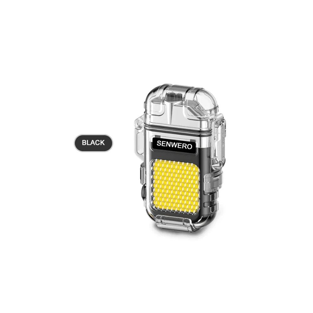 فندک چند کاره شارژی مدل SENWERO Most Classic Flip Lighter F33