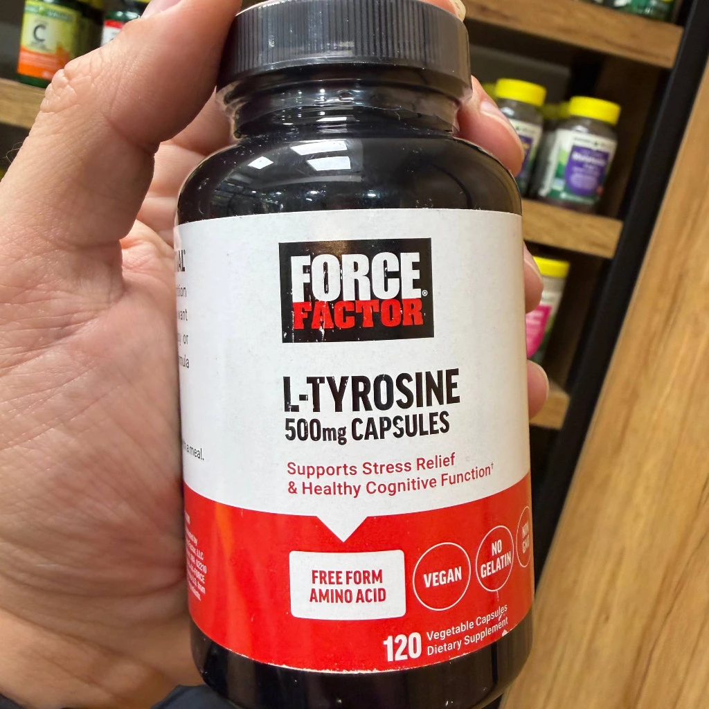 فورس فکتور ال-تایروزین (Force Factor L-Tyrosine 500mg)