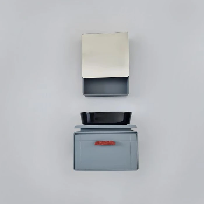 فول ست روشویی کابینتی مدل B-104 – رنگ فیلی