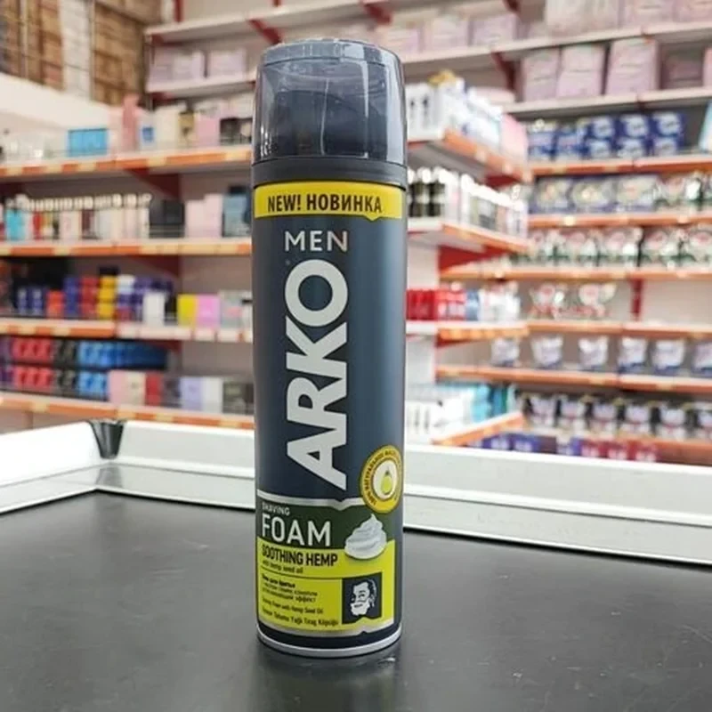 فوم اصلاح ARKO مدل SOOTHING HEMP