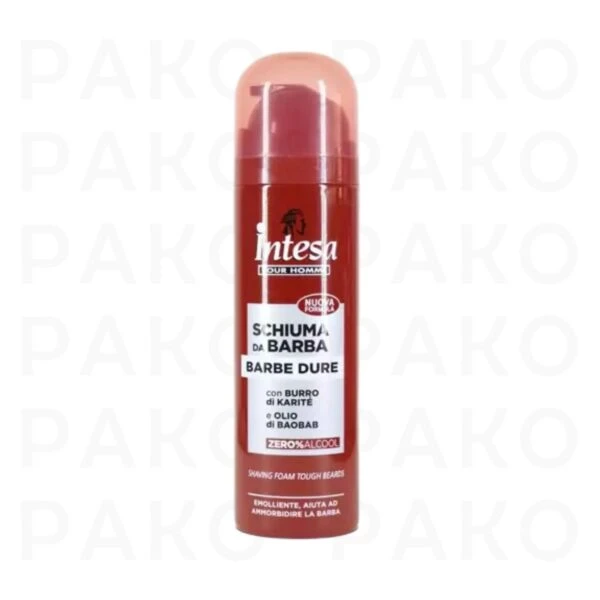 فوم اصلاح BARBE DURE اینتسا حجم ۳۰۰ میلی لیتر intesa