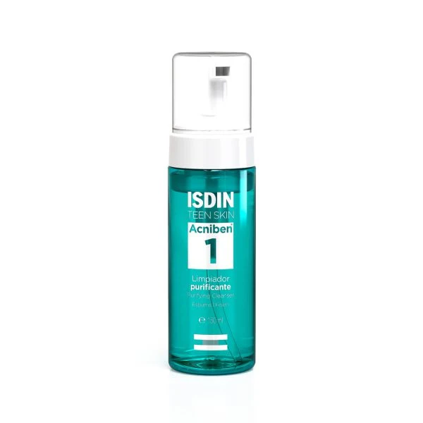 فوم شستشو ایزدین پوست چرب Isdin oily skin Acniben Foam