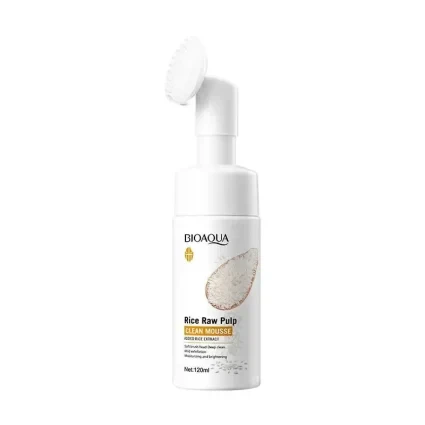 فوم شستشو صورت عصاره برنج بیوآکوا BIOAQUA
