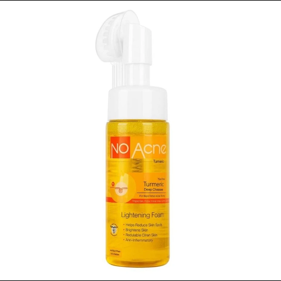 فوم شستشوی براش دار صورت نو آکنه حاوی زردچوبه 150ml