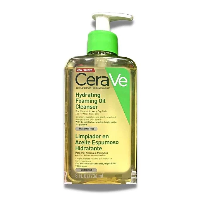 فوم شستشوی روغنی سراوی CERAVE آبرسان، مناسب پوست بسیار خشک و حساس اورجینال