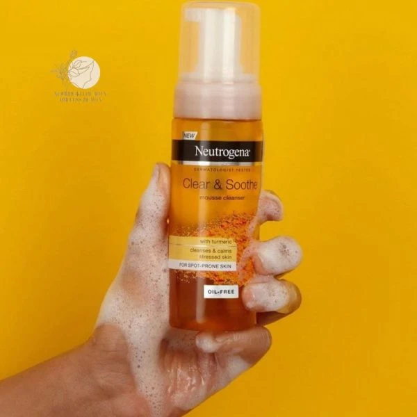 فوم شستشوی صورت زردچوبه نوتروژینا 150ml