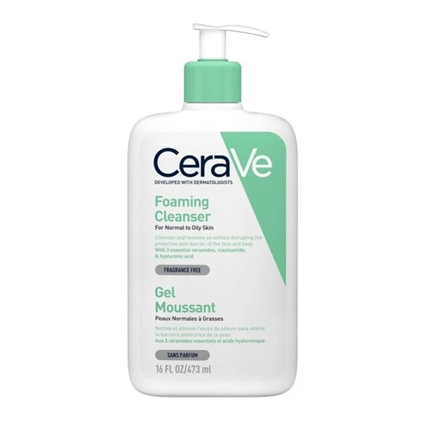 فوم شستشوی صورت سراوی مدل Foaming Cleanser