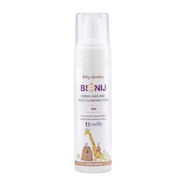 فوم شوینده گیاهی سر و بدن کودکان 200 میل Herbal Hair And Body Cleansing Foam