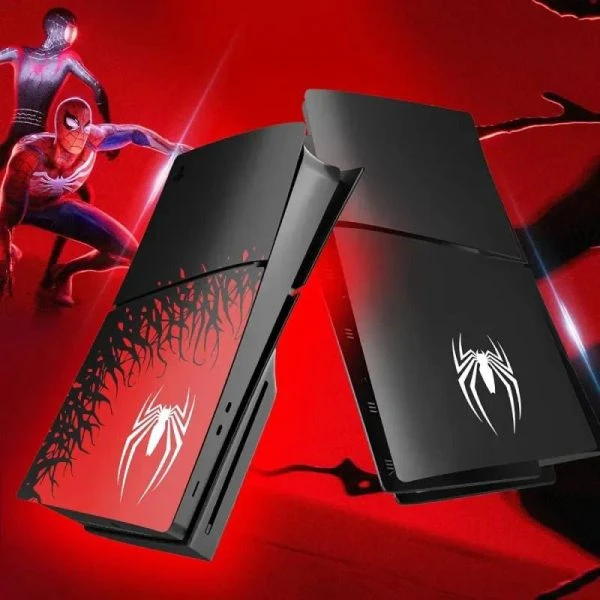 فیس پلیت باندل Spider-Man 2 برای PS5 استاندارد اسلیم ps5-slim-standard-edition-faceplate-spider-man-2