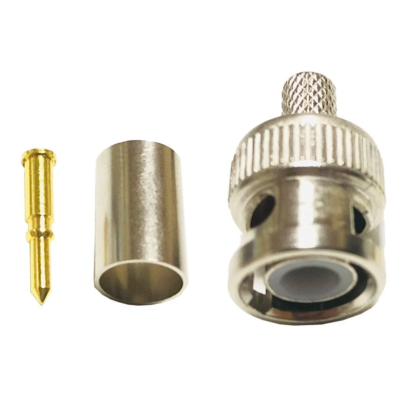 فیش BNC پرسی RG59