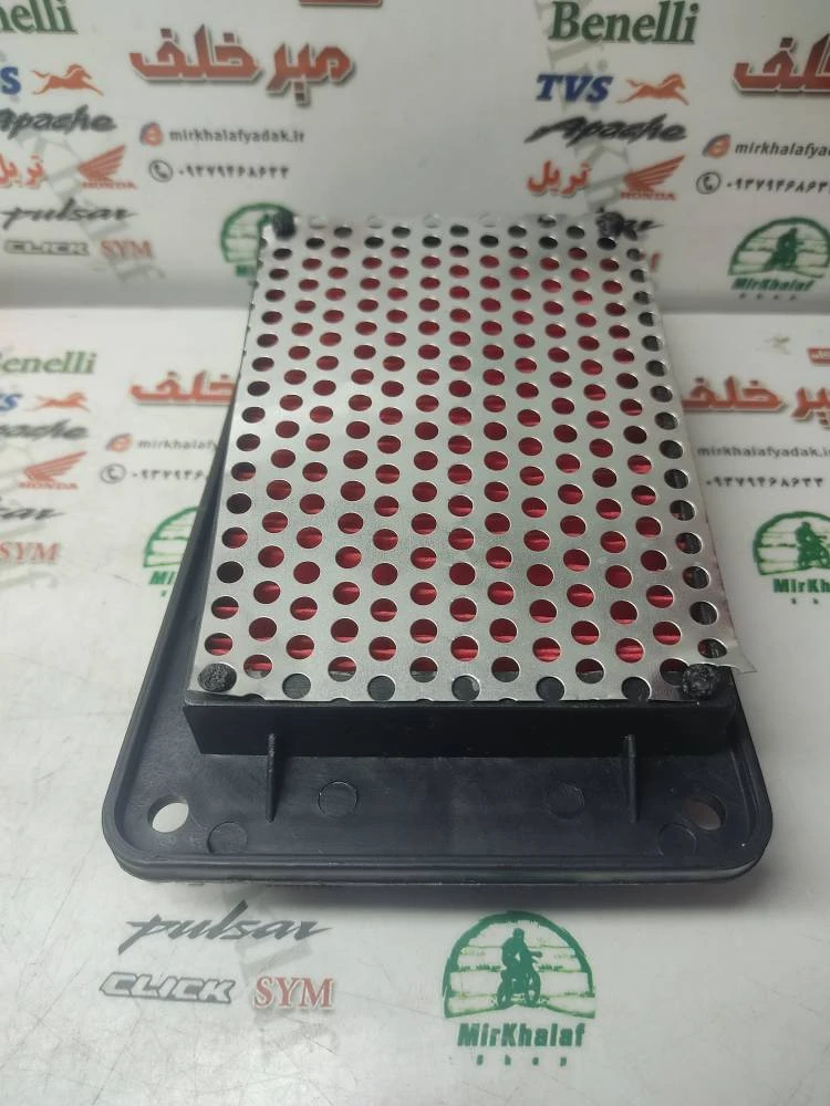 فیلتر (ابر) هواکش موتور sym گالکسی j 200 جی و sr 200 اس ار و jt 200 و دینو ویند و لوکی 180 200 lucky و adv 175 (درجه 1)