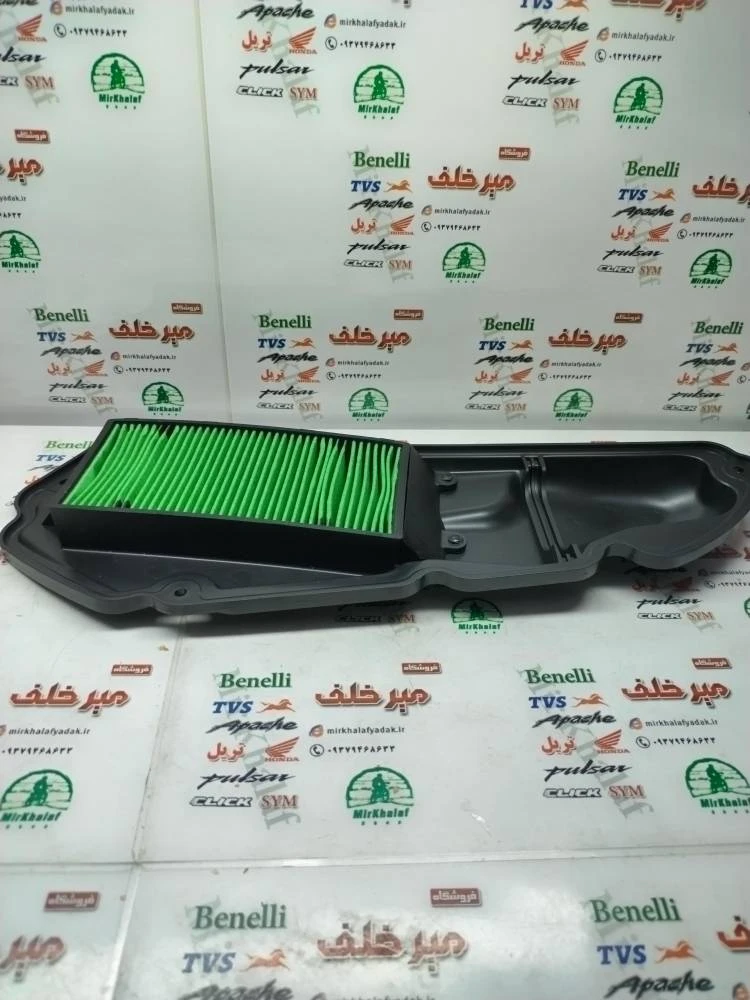 فیلتر (ابر) هواکش موتور کلیک 160 و واریو و طرح کلیک 160 170 180 و pcx پی سی ایکس