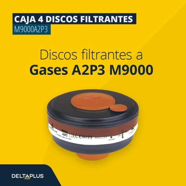 فیلتر دو حالته ماسک فول فیس دلتاپلاسDELTA PLUS M9000E A2P3