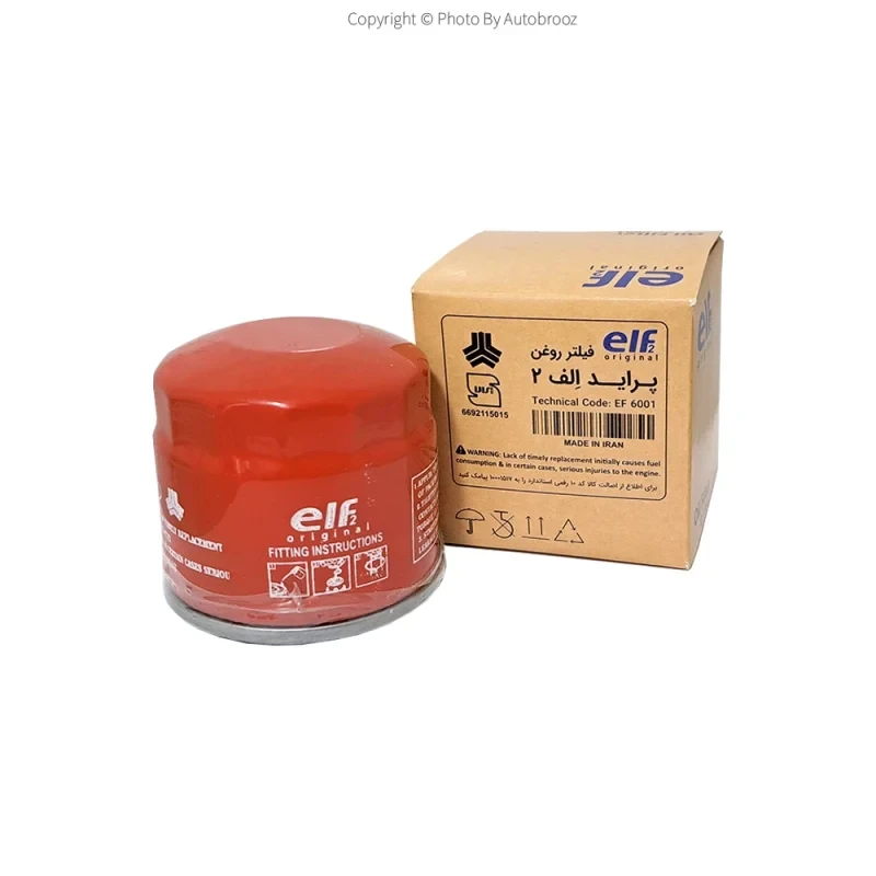 فیلتر روغن elf پراید