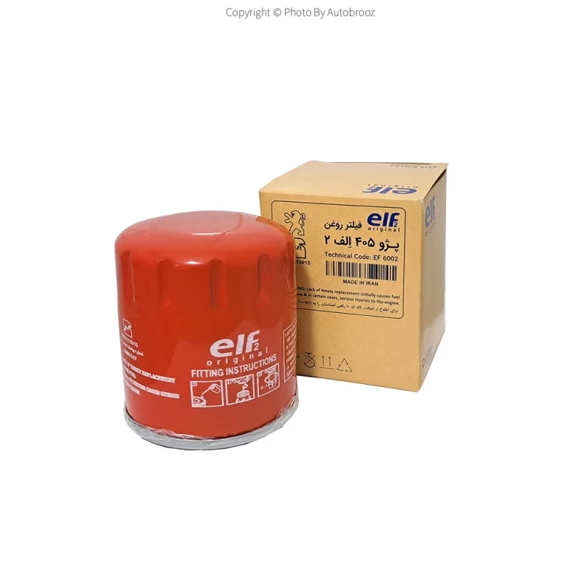 فیلتر روغن elf پژو 405