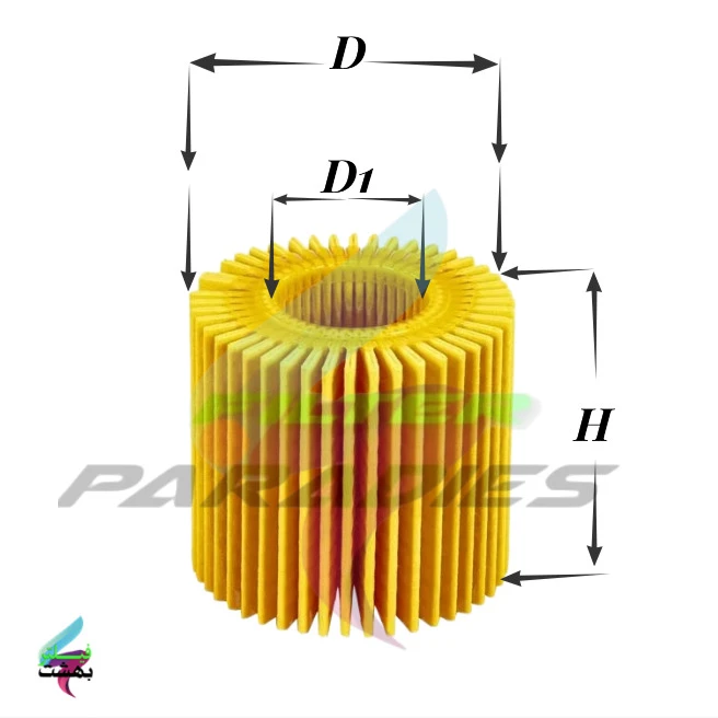 فیلتر روغن اصلی  لکسوس NX ؛ تویوتا کرولا ، پریوس ، یاریس هیبریدی  OEM : 04152-37010 / وارداتی