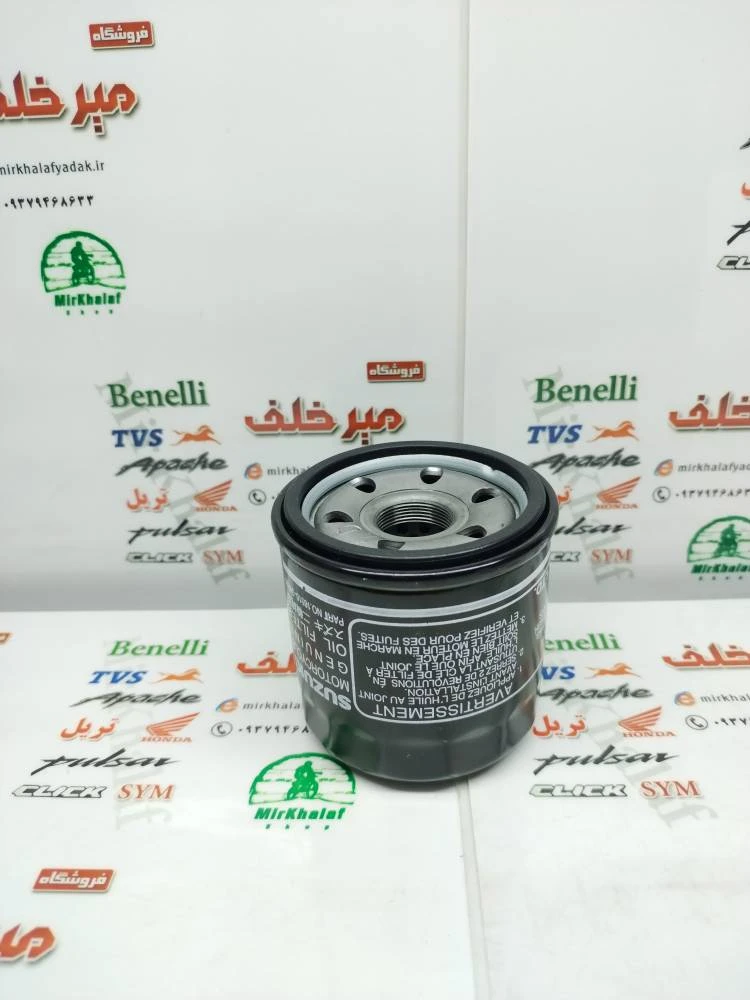 فیلتر روغن انواع موتورهای سوزوکی suzuki و همتاز و کاوازاکی و هایپرو و بلنتا طرح z1000 (رزوه ریز)