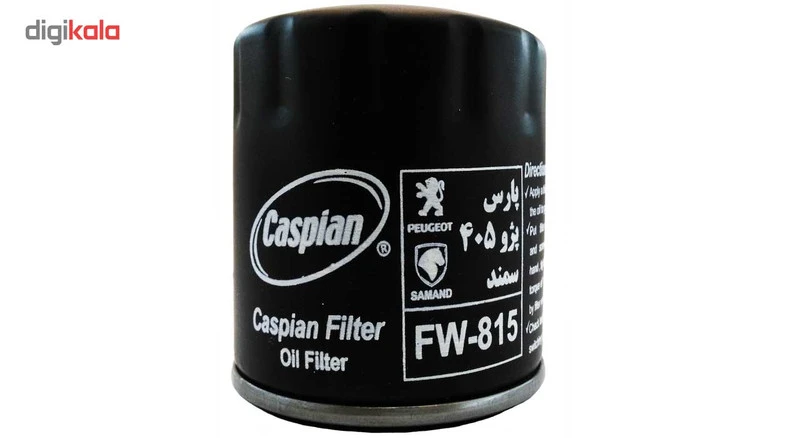 فیلتر روغن خودرو کاسپین مدل FW-815 (مناسب سمند_ پژو 405_ پارس)