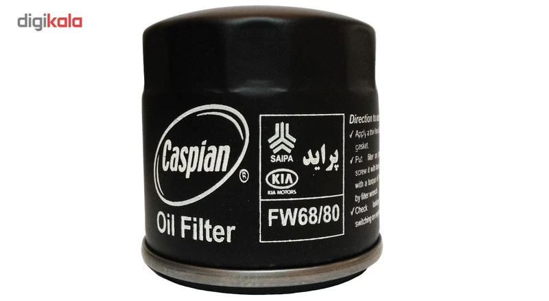 فیلتر روغن خودروی کاسپین مدل FW68/80 مناسب برای پراید 141