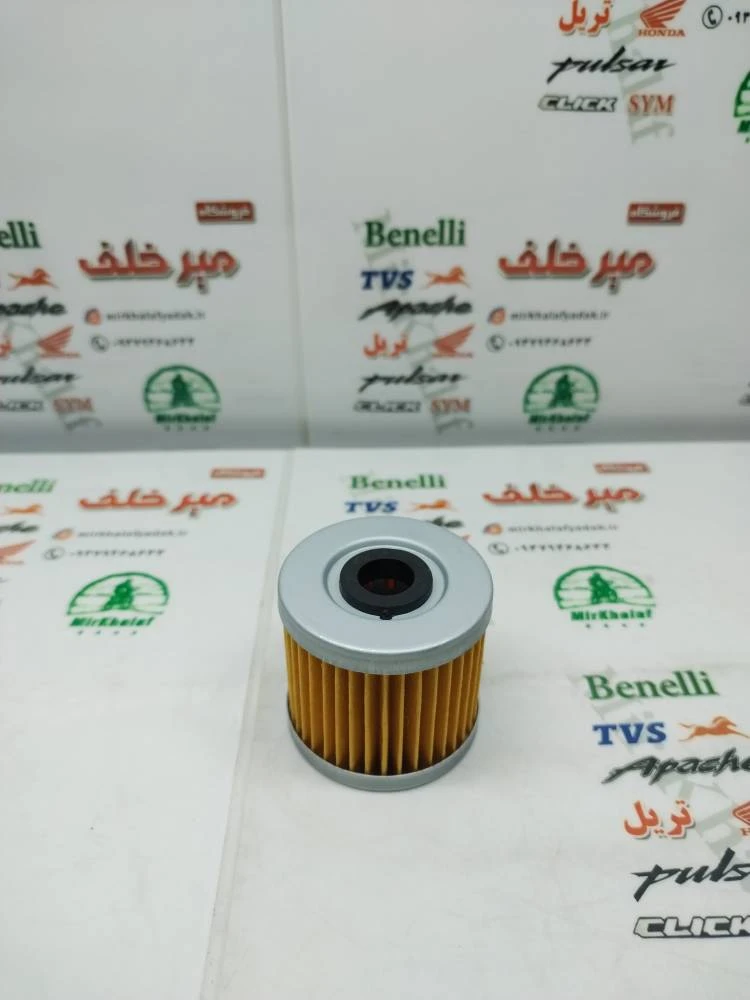 فیلتر روغن موتورهای اپاچی و تریل روان جدید و بنلی 150 قدیم و بنلی 180 و هیوسانگ 250 و cf 150 سی اف و زونتس 150 و تریل کویر t4 و st3