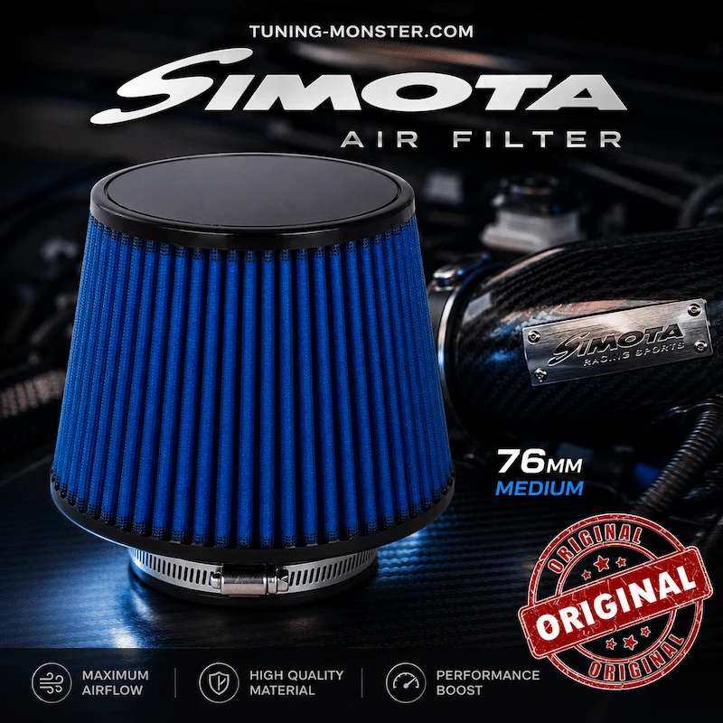 فیلتر هوا سیموتا اورجینال متوسط 76MM