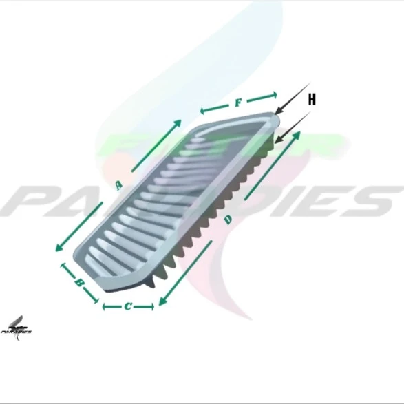 فیلتر هوا شاهین / نمدی (پفکی) ، پرشین فیلتر  PS21382