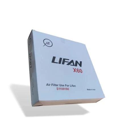 فیلتر هوا طرح  X60 لیفان    OEM : S1109160  ایرانی