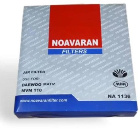 فیلتر هوا کاغذی  MVM 110  ، X33 new؛  دوو ، ماتیز  OEM : 96314494  / فیلتر نوآوران NA1138