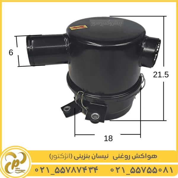 فیلتر هواکش روغنی نیسان بنزینی مدل M1035
