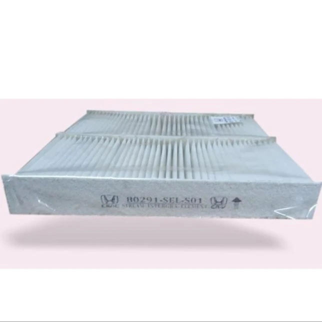 فیلتر کابین اشترابل هوندا CR_V  سیویک   OEM : 80291-SEL-S01  فیلتربهشت  نمدی دولایه (BB) سلفونی