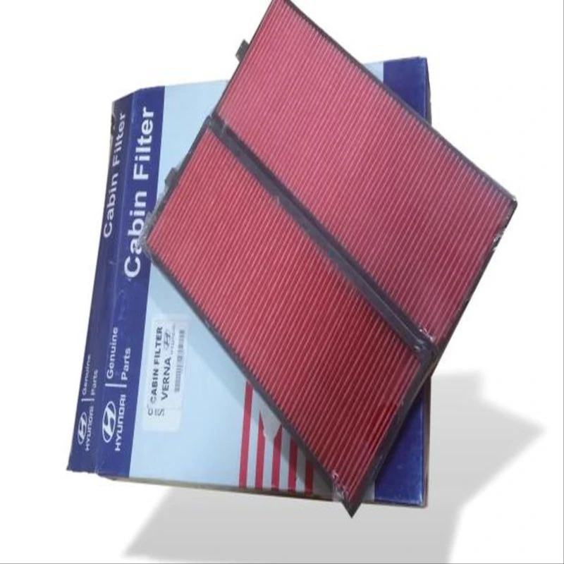 فیلتر کابین طرح اصلی  هیوندا ورنا ،اکسنت OEM : 97617-1C000  / وارداتی ، کاغذی
