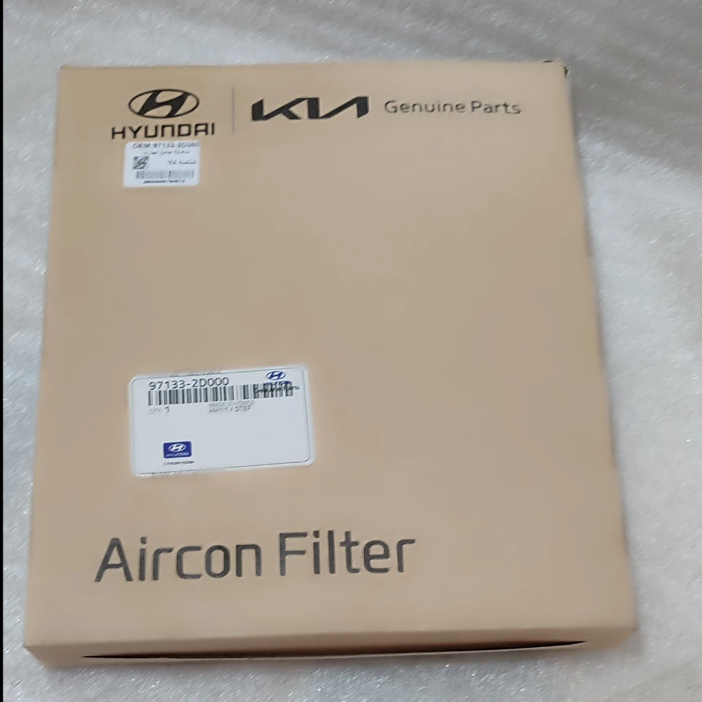 فیلتر کابین هیوندا آوانته ، کیا اپیروس  OEM  97114-2D000 / وارداتی طرح اصلی پشت توری