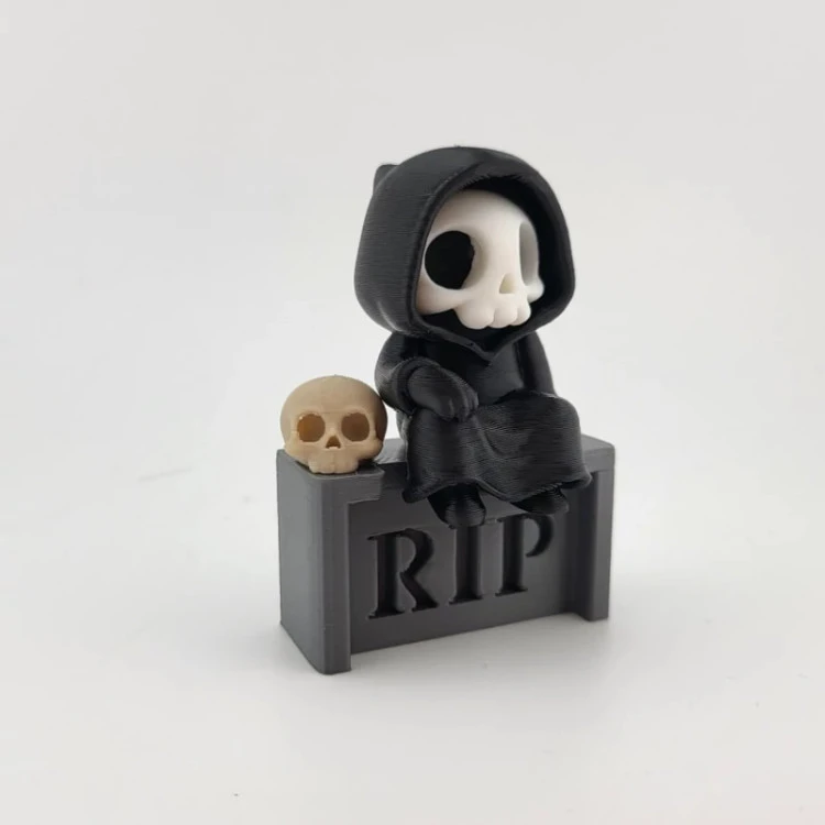 فیگور Grim Reaper on Tombstone