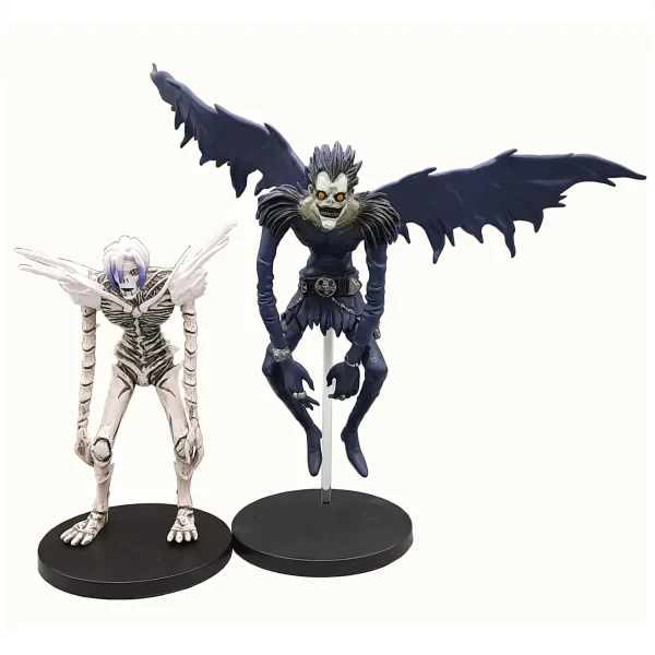 فیگور مدل انیمه دفترچه مرگ Death Note طرح ریوک Ryuk و رم Rem مجموعه 2 عددی